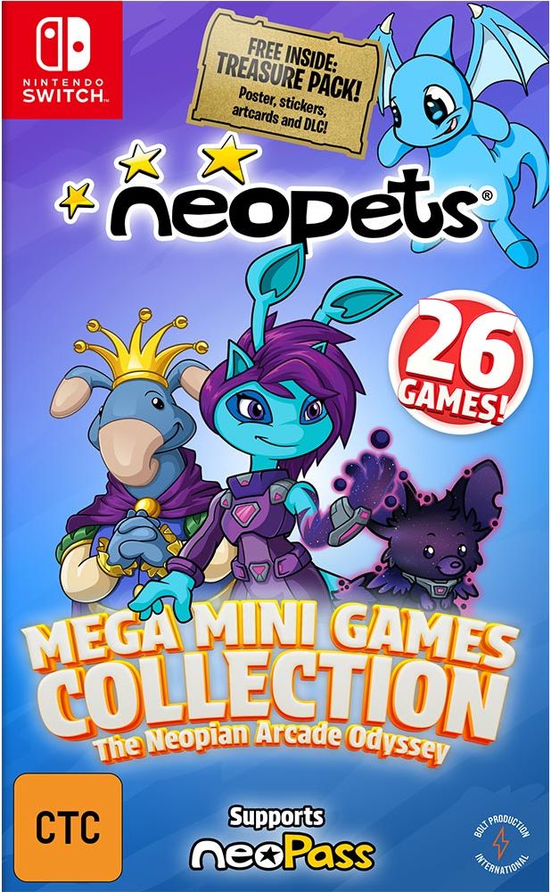 Neopets - Mega Mini Games Collection - The Neopian Arcade Odyssey 數位版