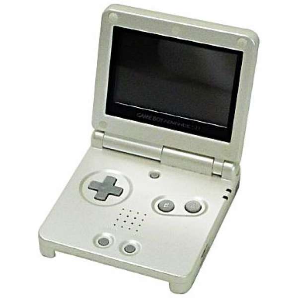 GBA SP主機 銀鉑色 (無書盒)