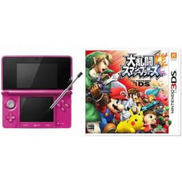 3DS紫色主機+任天堂明星大亂鬥 N3DS