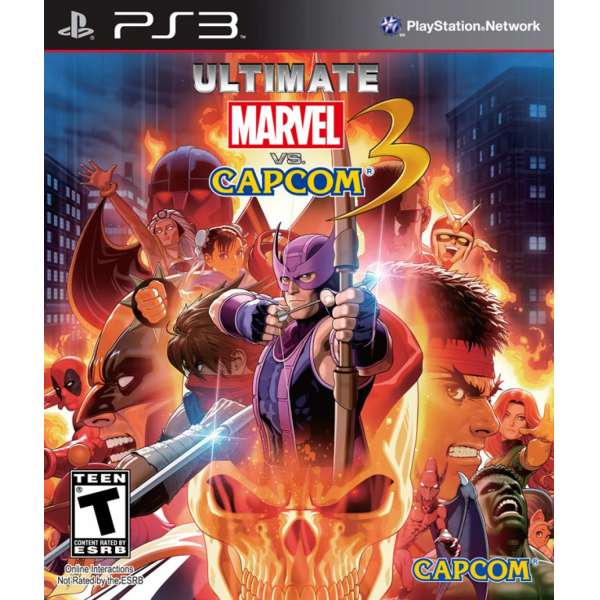 北美版 ULTIMATE MARVEL VS. CAPCOM 3 (国内版本体動作可)