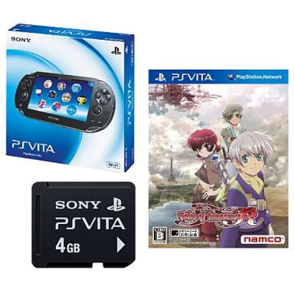 PSVita主機 Wi-Fi 新品記憶卡4GB 時空幻境 純真傳奇 R