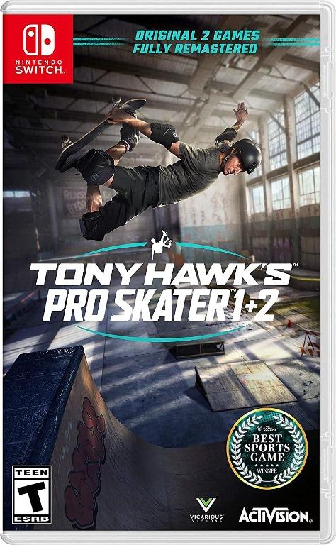 Tony Hawk 滑板高手 1+2